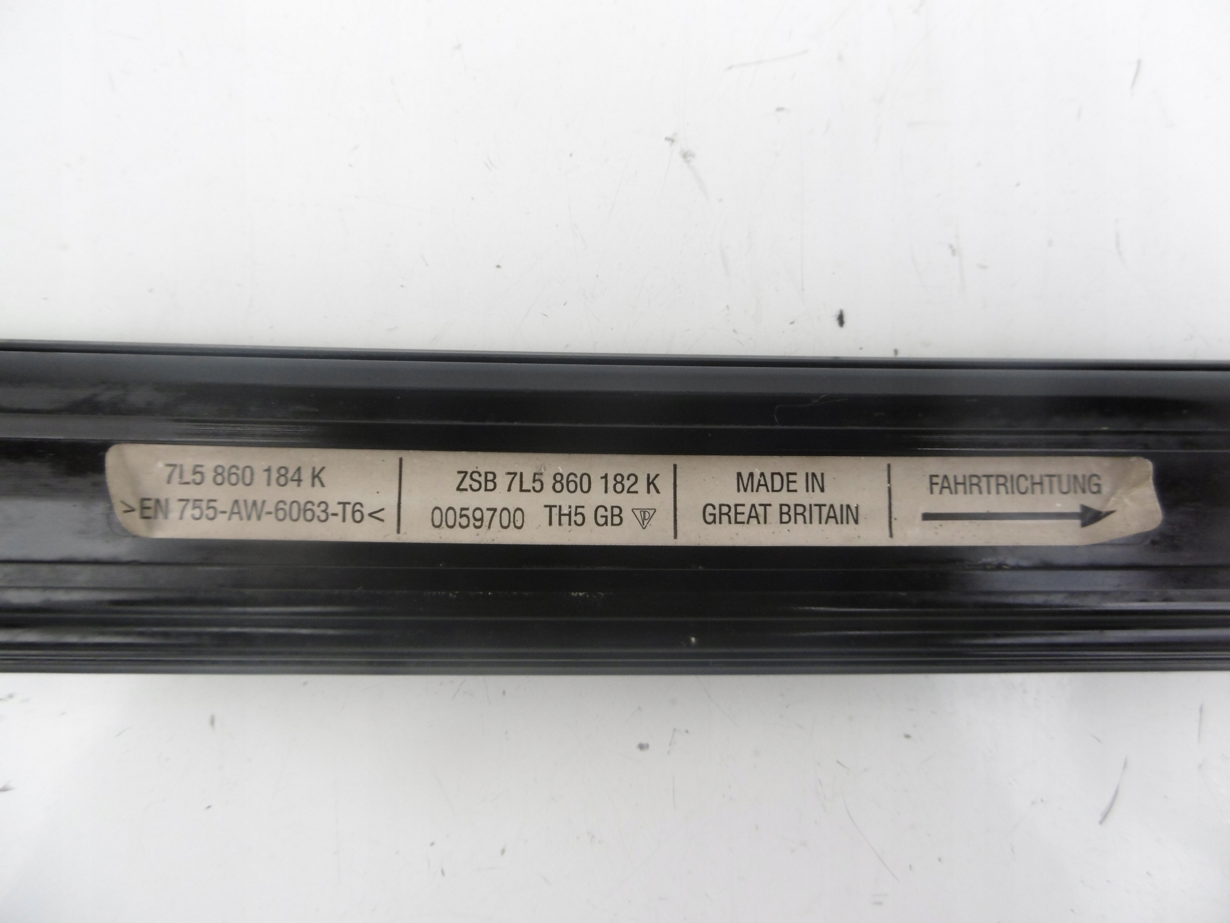 ski moulding roof left PORSCHE CAYENNE 7L