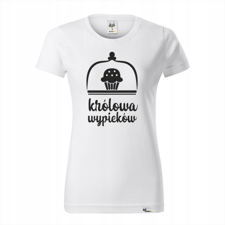 

KT024f Koszulka Królowa Wypieków prezent dla mamy
