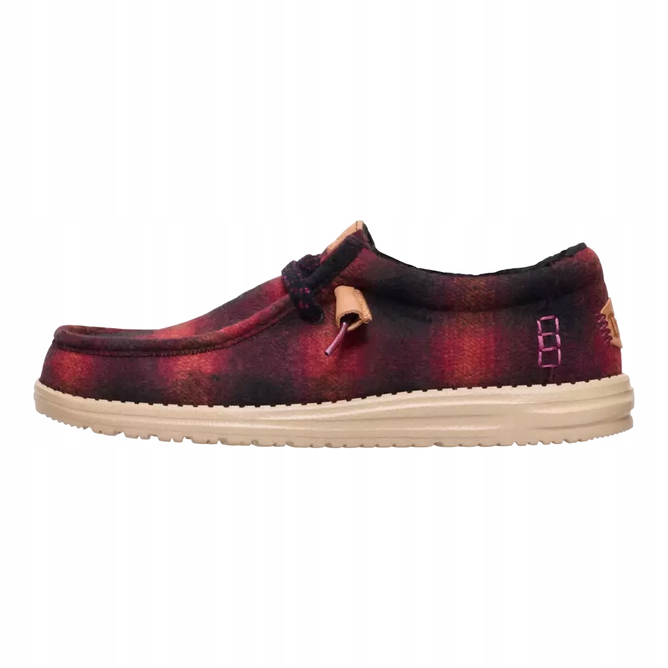 HeyDude Pánské nazouvací mokasíny Boty Polobotky Wally Cozy Plaid 42