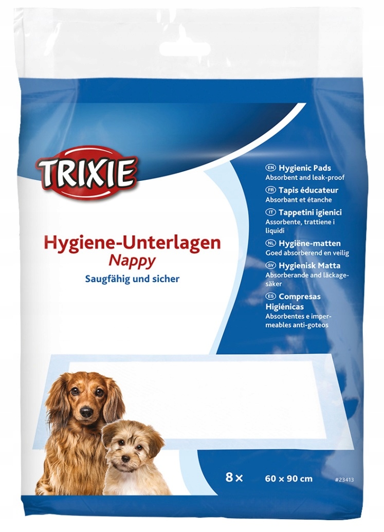 

Hit! Pieluszki Dla Szczeniat Trixie! 8 szt 90x60cm