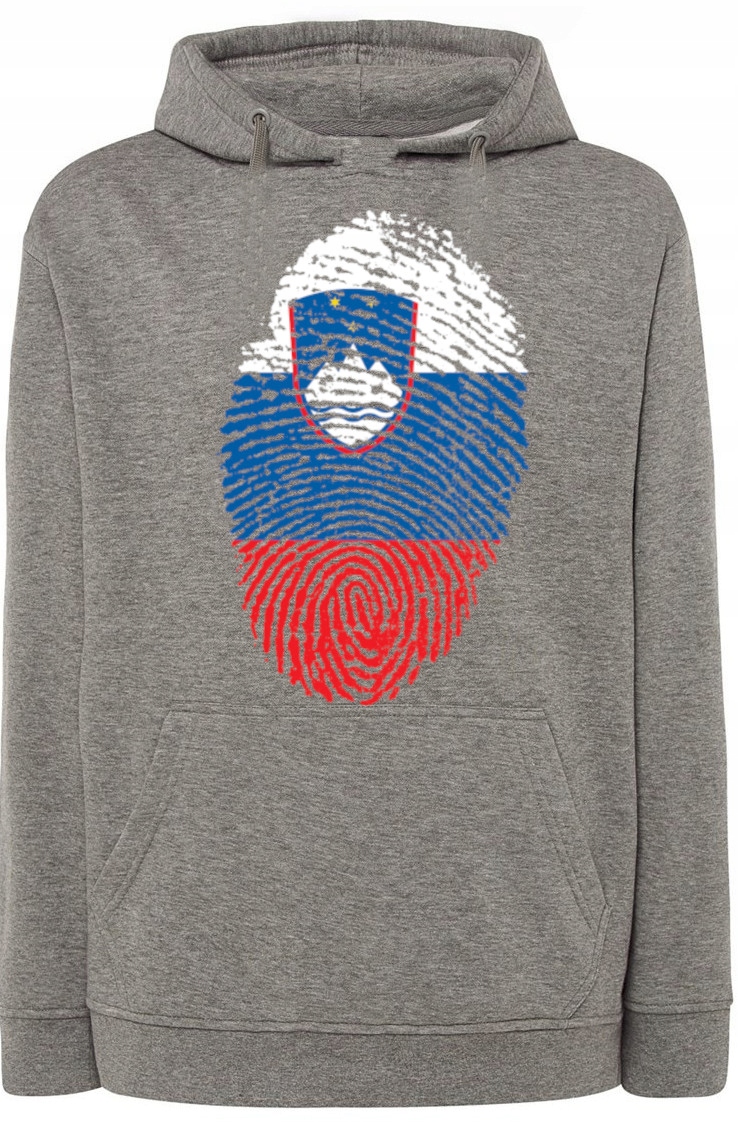 Slovinsko Pánská Mikina Vlajka Potisk vel. S