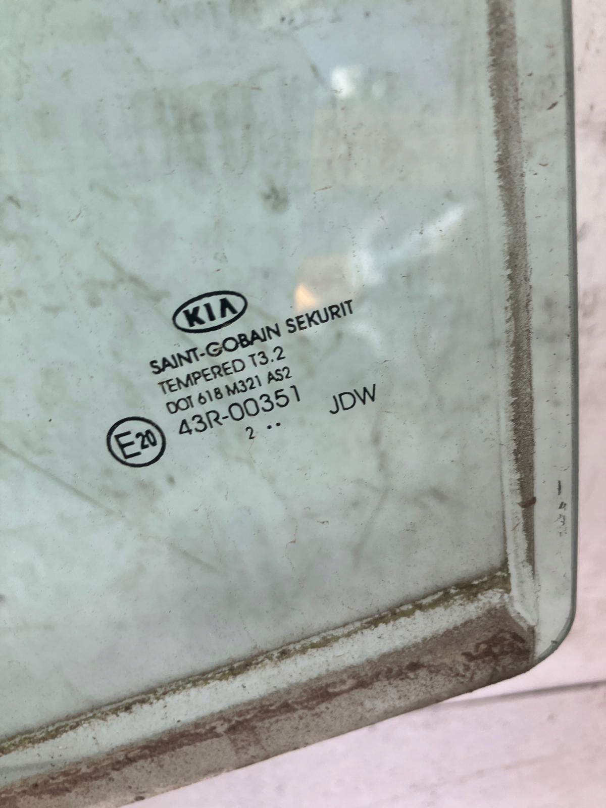 window door left rear part KIA CEED II KOMBI 12 ROK
