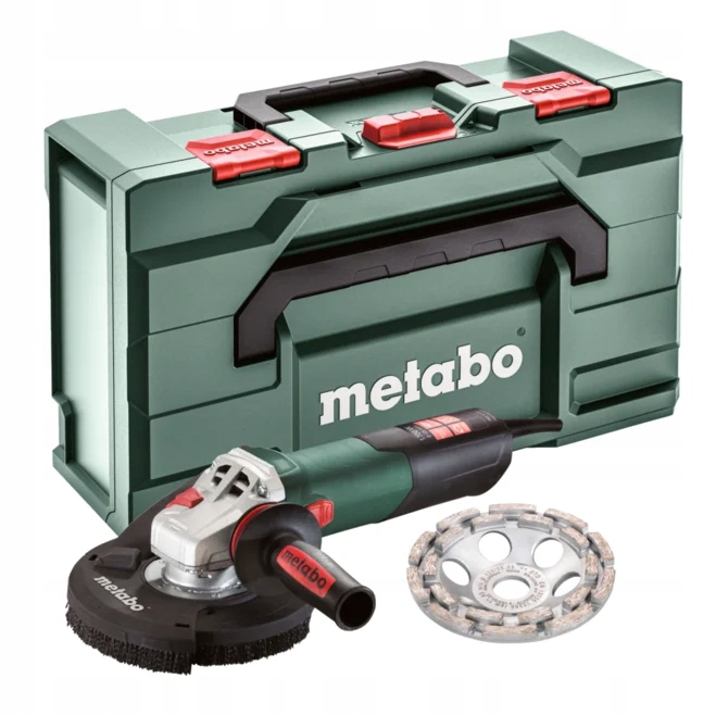 SZLIFIERKA DO RENOWACJI BETONU METABO RSEV 17-125 1700W REGULACJA OBROTÓW