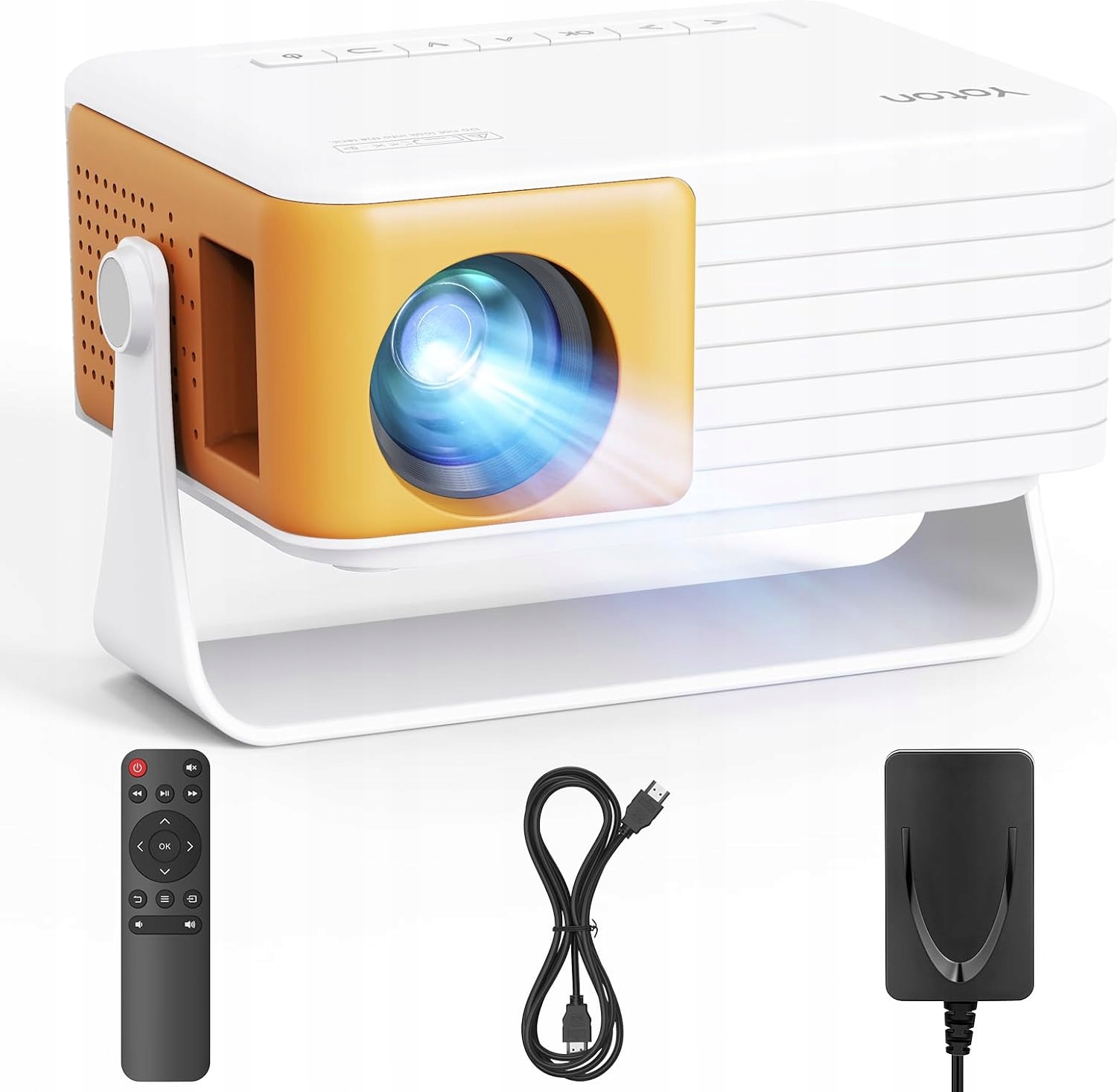 Mini projektor 1080P Full Hd 200” přenosný Hdmi Usb