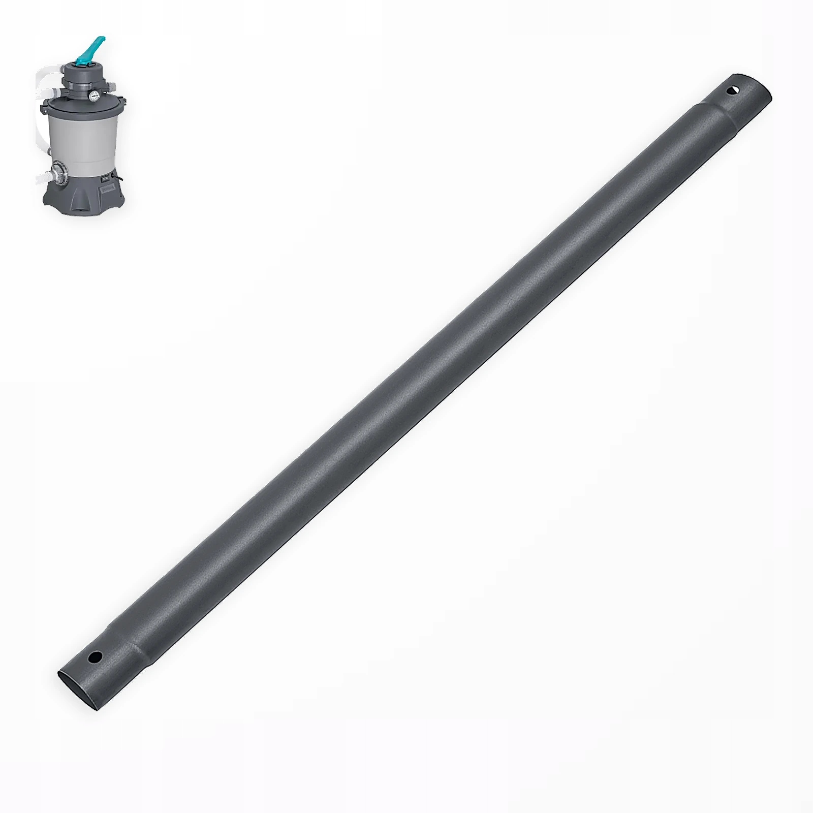 Šedá horizontální trubka do bazénu Bestway Steel Pro Max 561WE nová