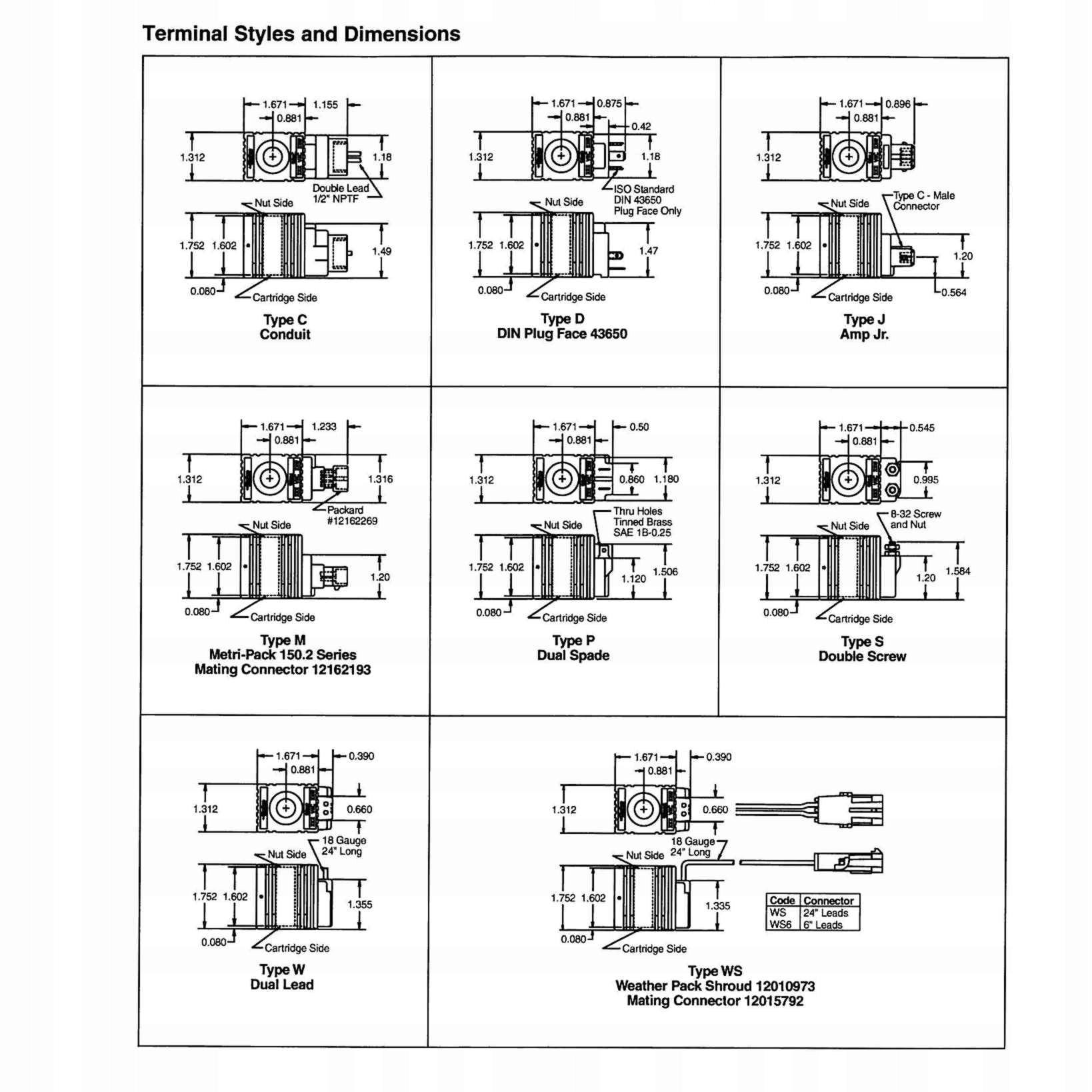 S8LDD024 - Котушка 24VDC 14W fi13 h=45mm