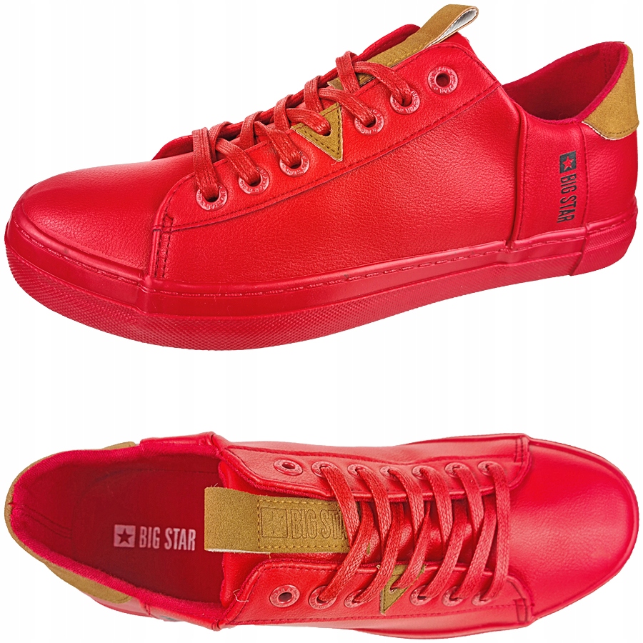 

Trampki Big Star męskie czerwone buty GG174027 42