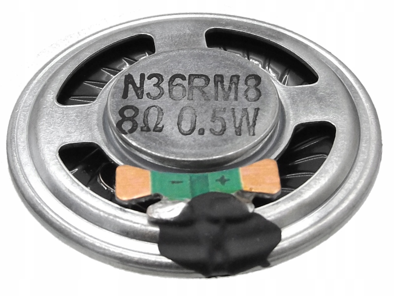 Mini Głośnik 40mm 8ohm 0,5W do słuchawek, zabawek, DIY YD40 EAN (GTIN) 5904257808295