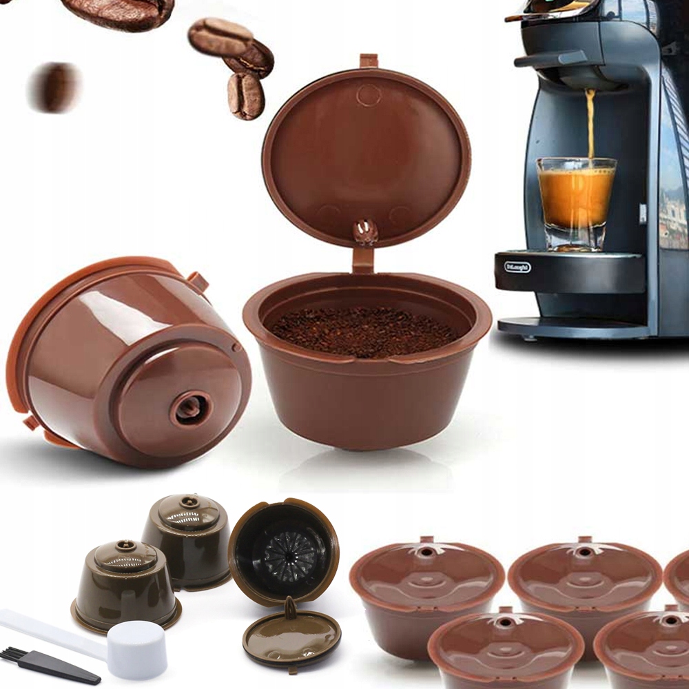 5 x Kapsle Dolce Gusto Pro Opakované Použití Kávy