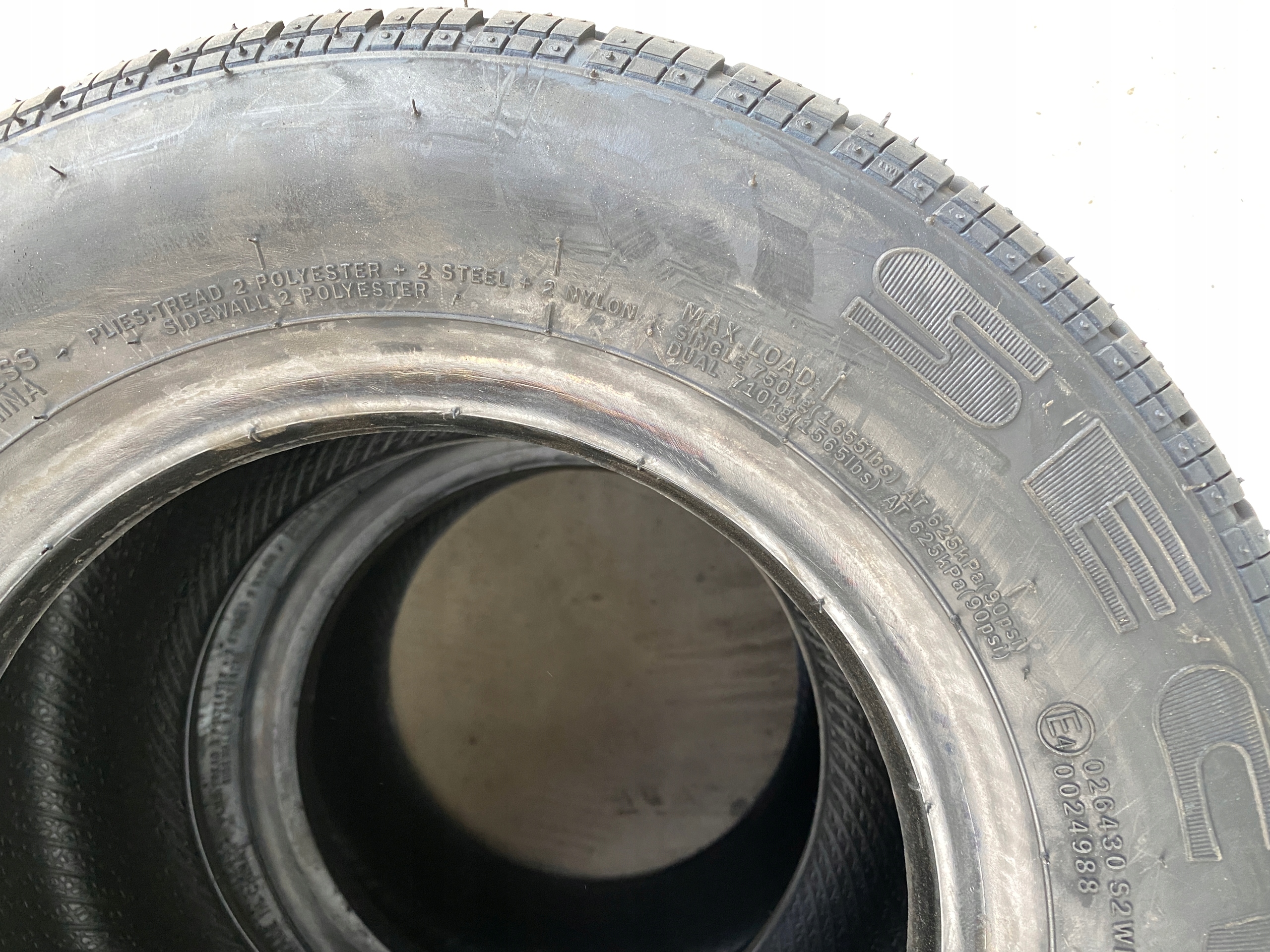 6 Opon Lawety Security 195/55R10C 195/55/10C M+S Opór toczenia C