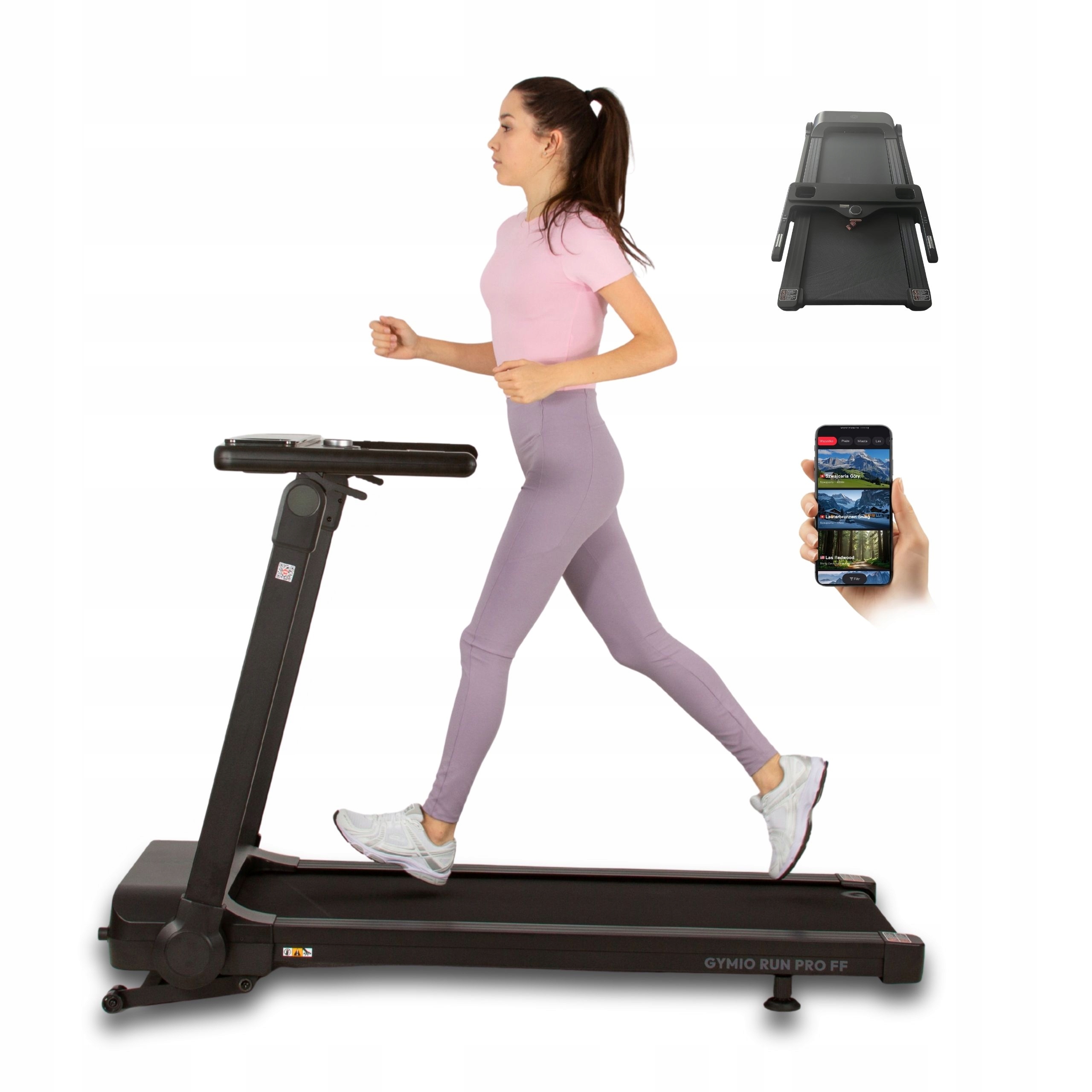 Elektrický běžecký pás Gymio Run Pro Ff do 120 kg