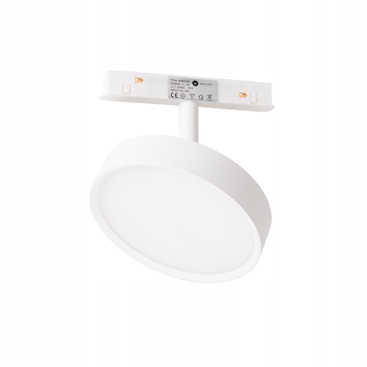 Maxlight Magnetický Led reflektor 12W Zigbee 855lm 2700-5000K biely