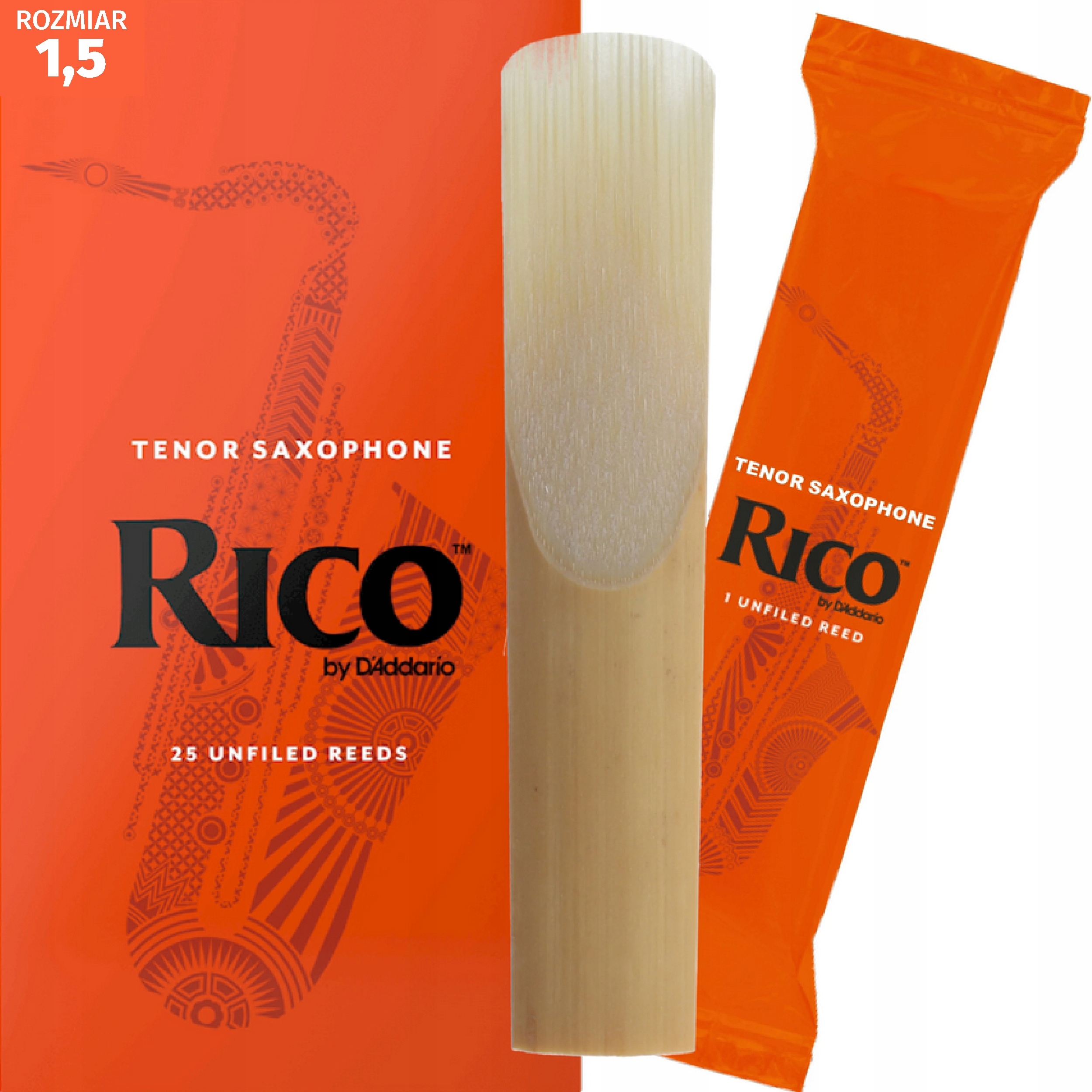 Stroik saksofon tenorowy tenor 1,5 RICO Daddario RKA1015 1 szt.