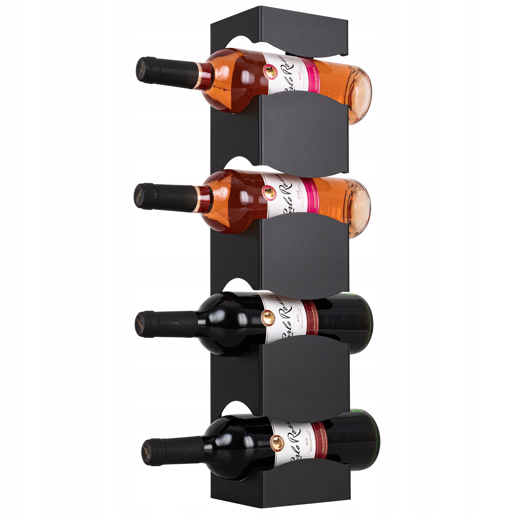 

Stojak na wino wieszak na wino 4 butelki