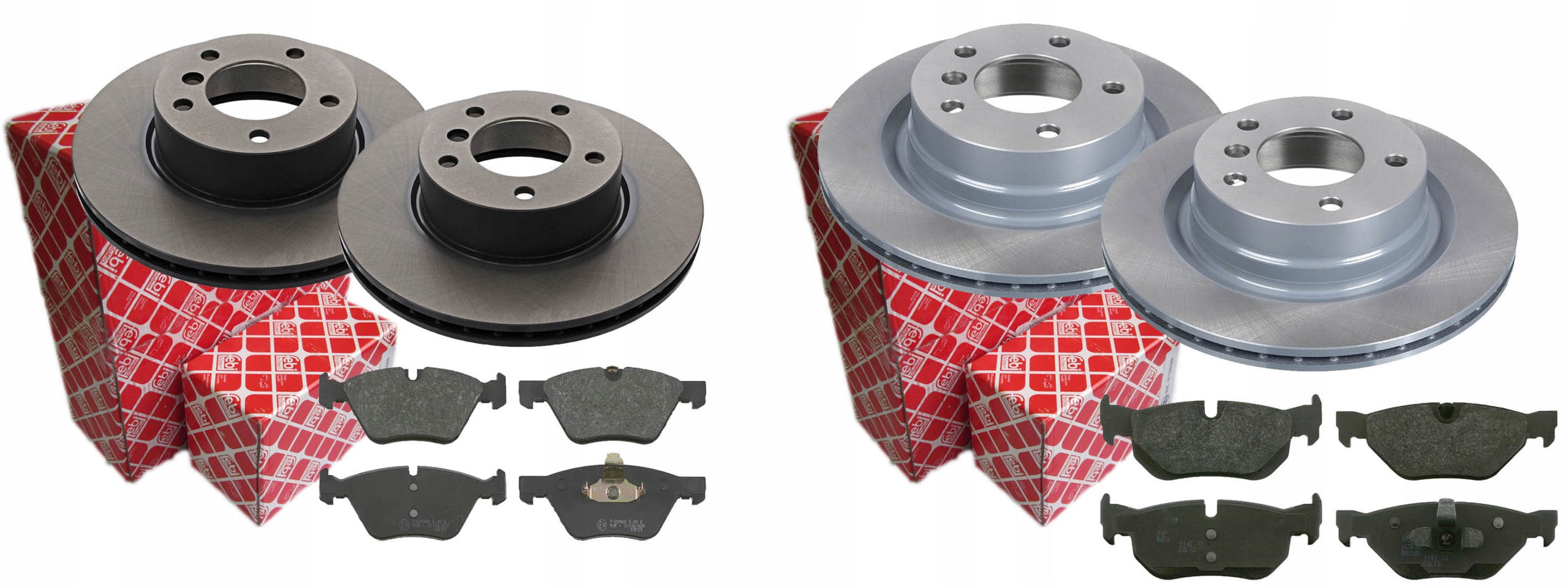 Диски колодки FEBI передні і задні BMW 3 E90 E91 E92