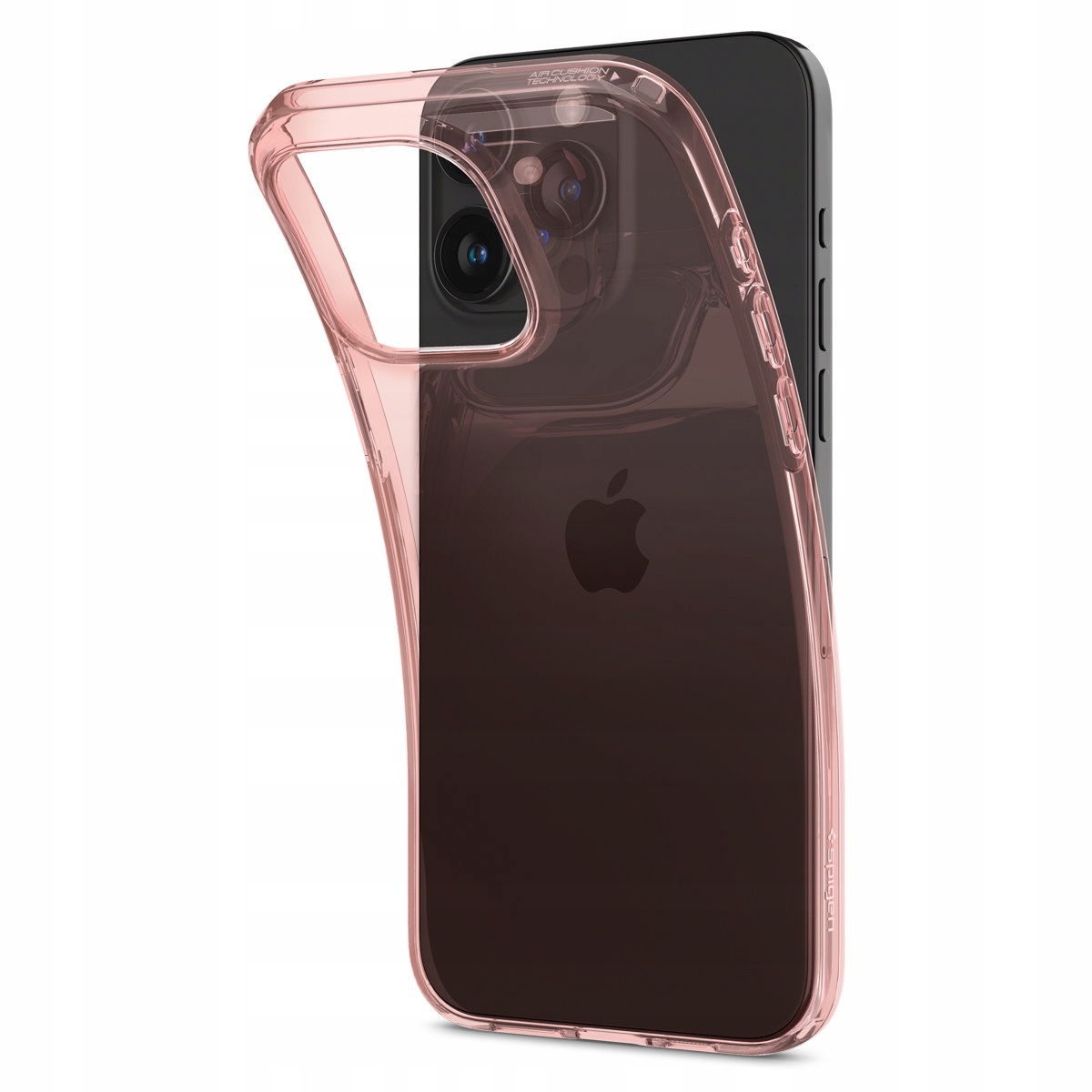 SPIGEN ETUI PLECKI DO IPHONE 15 PRO MAX + SZKŁO HARTOWANE GRATIS Kolekcja Crystal Flex