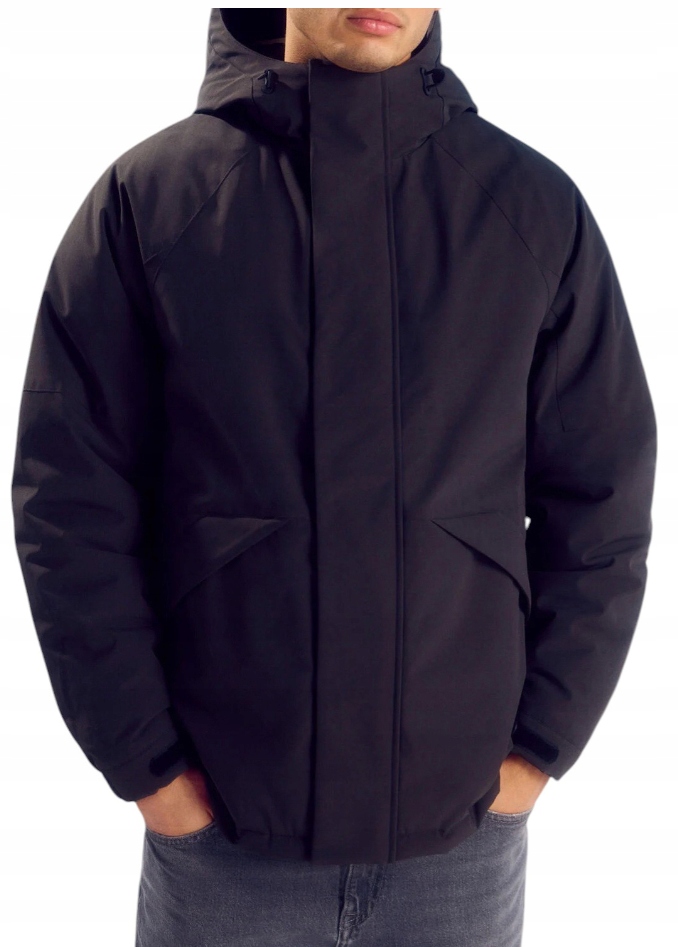 Springfield Pánská Tmavě Modrá Bunda S Kapucí M J_a