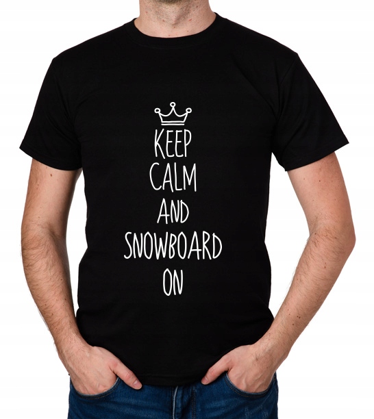 

koszulka Keep Calm And Snowboard On prezent