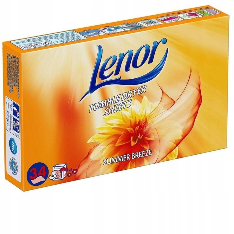 

Lenor Summer Breeze Chusteczki Zapachowe 34szt De