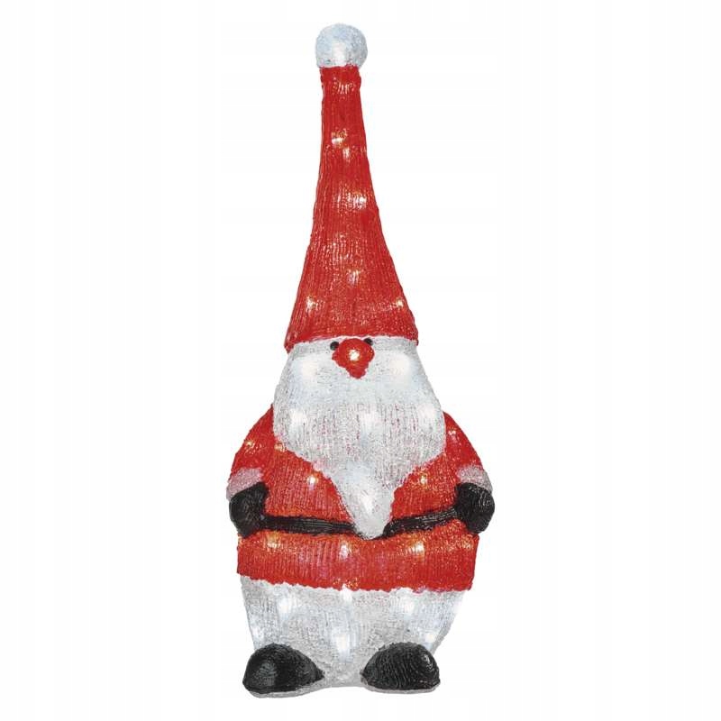 

Świąteczny skrzat 50LED 61cm zimna biel IP44 timer