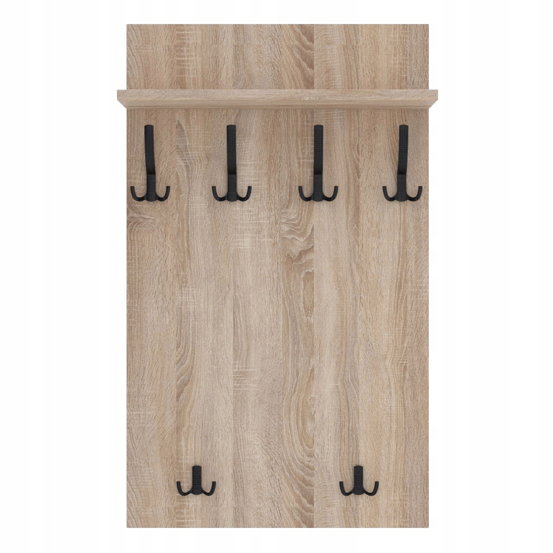 WIESZAK PIONOWY ŚCIENNY NA UBRANIA NA ŚCIANĘ PRZEDPOKÓJ GARDEROBA 120X60 Wysokość mebla 120 cm