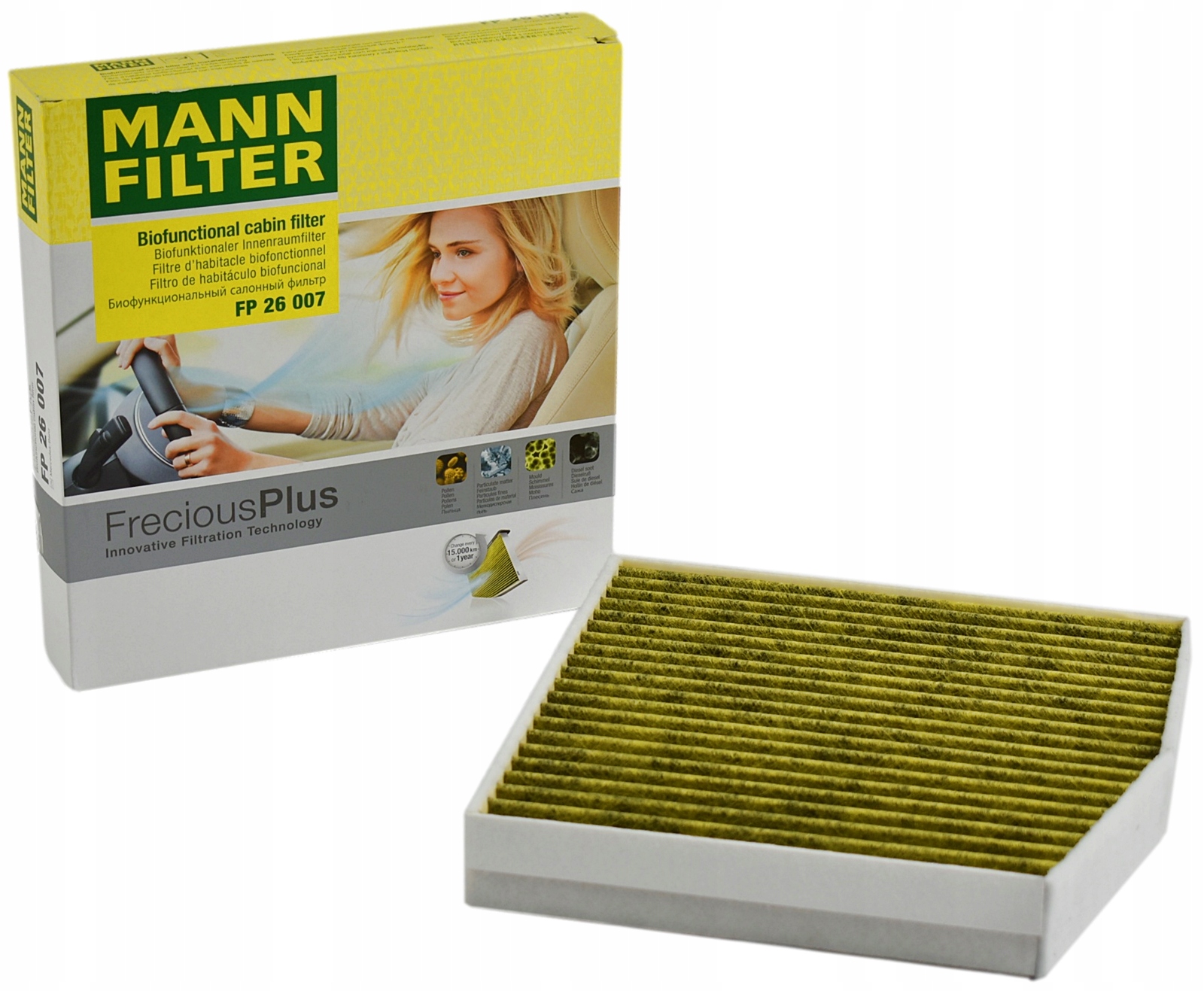 26 007 - Манн Салонний фільтр Антисмог MERCEDES CLA C117