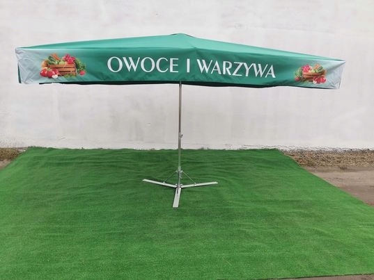 PARASOL HANDLOWY 2 x 2 z nadrukiem BEZ PODSTAWY Kod producenta PARASOL2X2BEZPODSTAWY