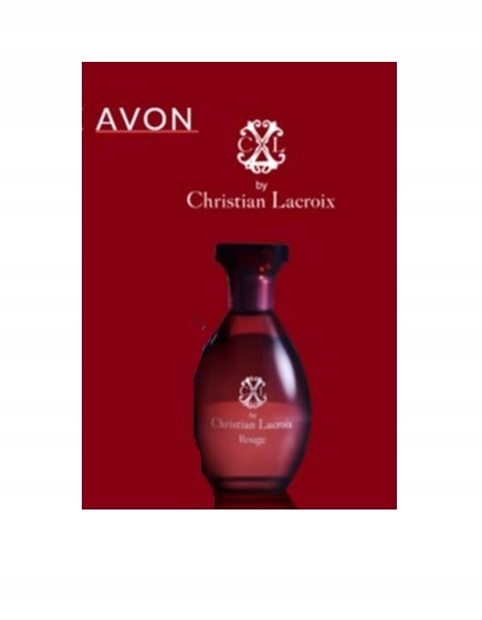 Avon – parfémovaná voda Christian Lacroix Rouge dámská 50 ml Dárek