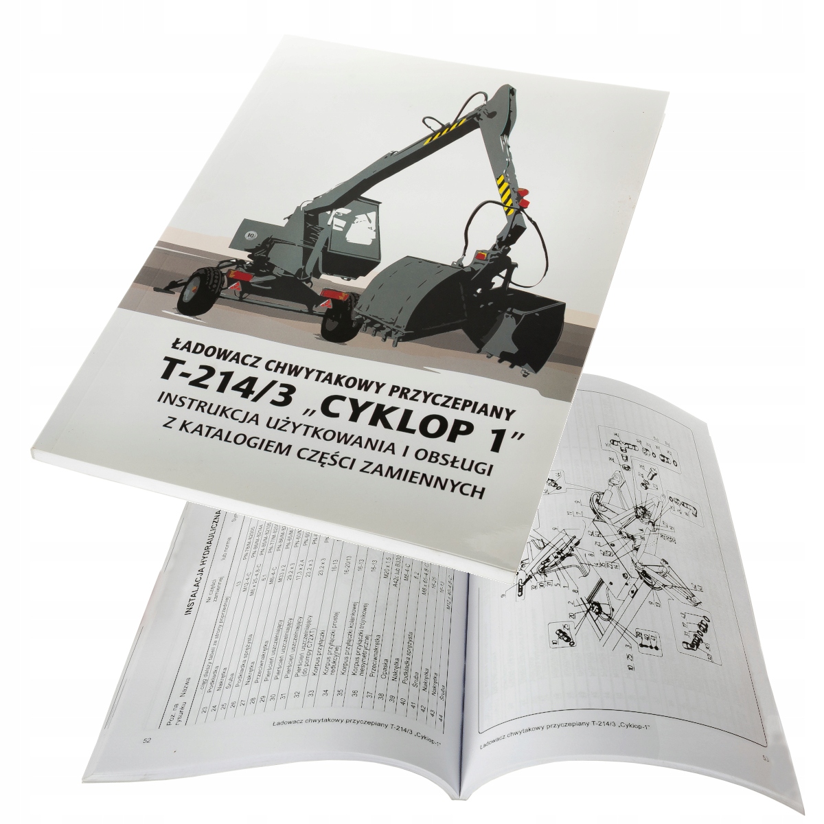 Instrukcja obsł. z kat. części ład.T-214/3 Cyklop