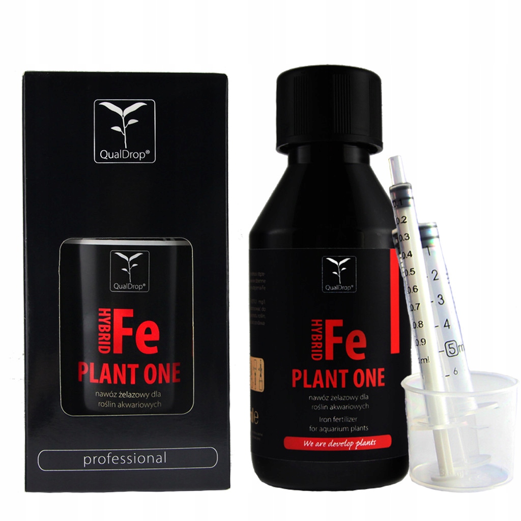 Zelezové Hnojivo Pro Akvarijní Rostliny Qualdrop A Hybridní Rostliny 500 ML