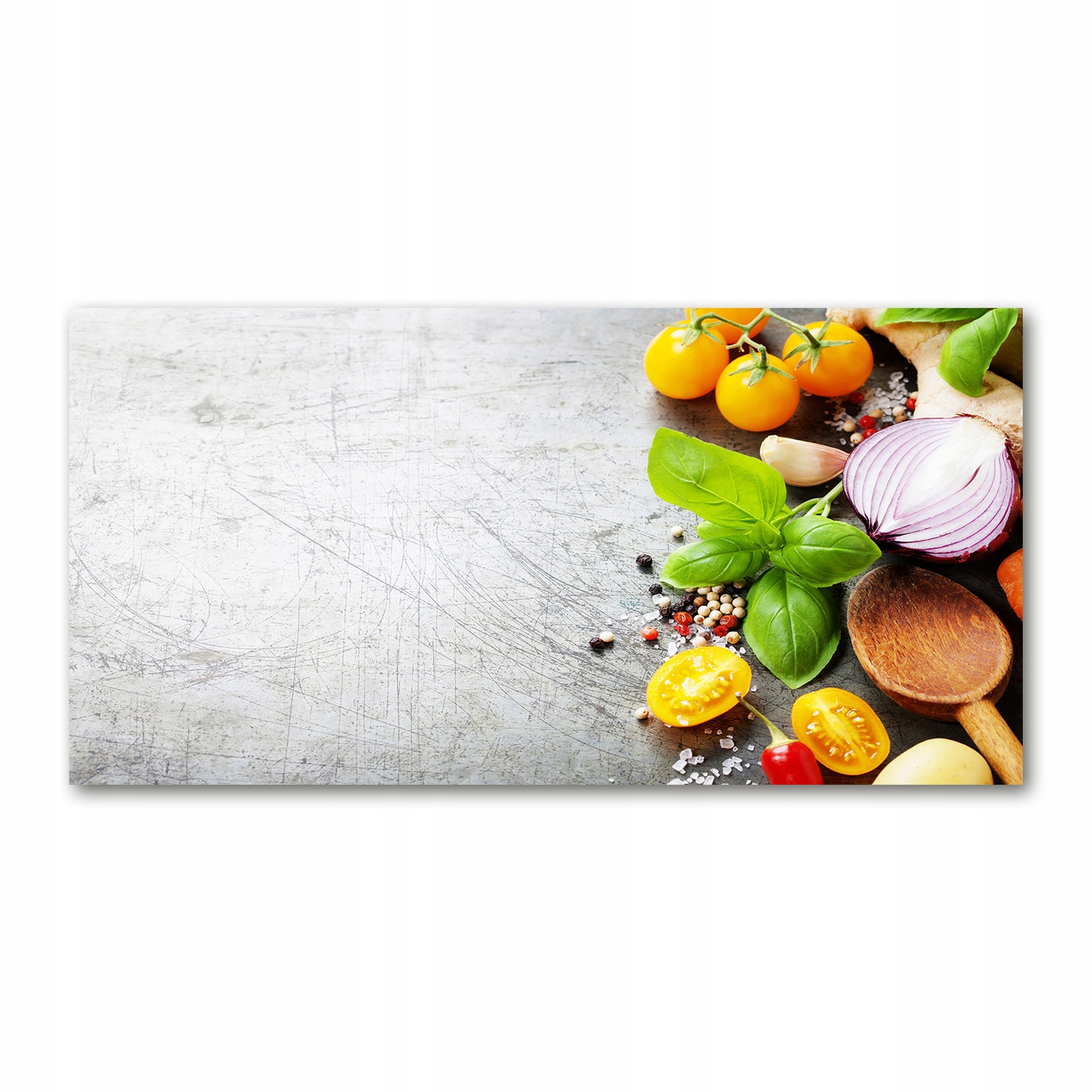 

Foto obraz na ścianę szkło hartowane Warzywa140x70