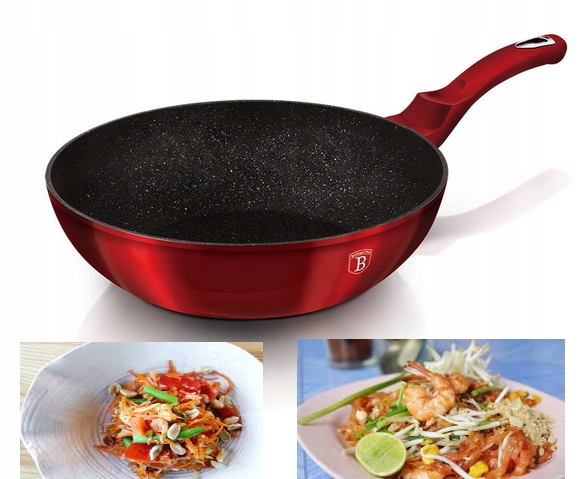 

Patelnia Wok Granitowy 30cm indukcja gaz