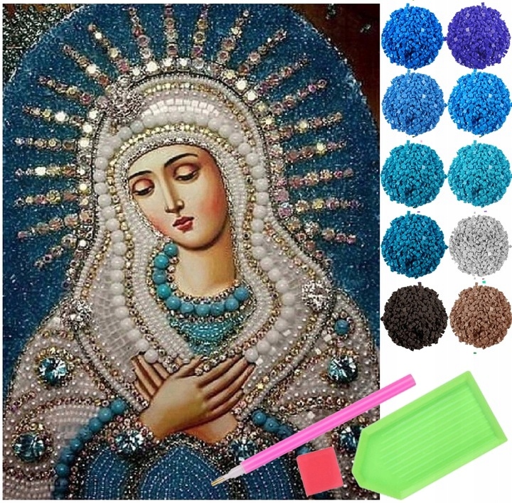 Výšivka Diamantová Maryja Diamond Painting Mozaika 5D Pro Děti Sada 5D