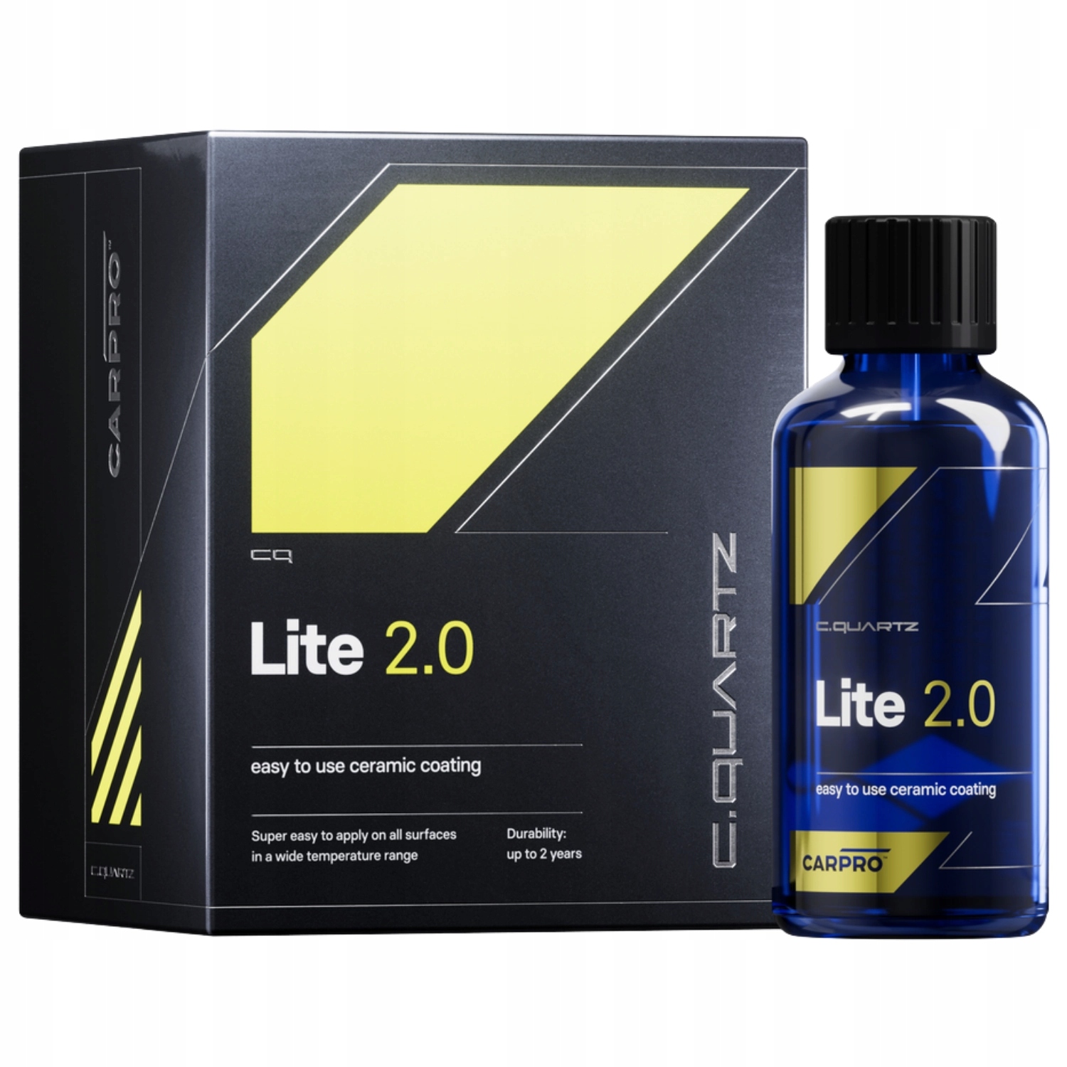Carpro Cquartz Lite 2.0 Kit keramická povrchová úprava sada 100 ml