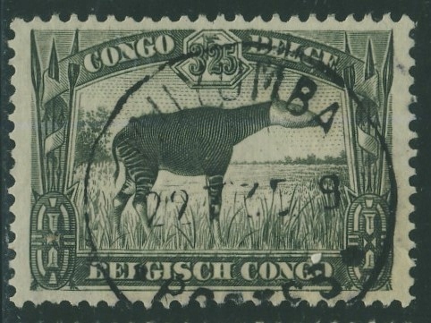 Congo Belge 3,25 fr. - Antylopa