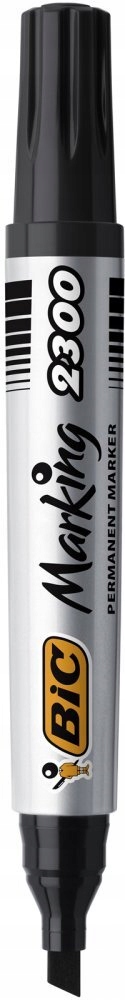 Marker Permanentny CZARNY BIC MARKING 2300 ŚCIĘTY x 6 Marka BIC