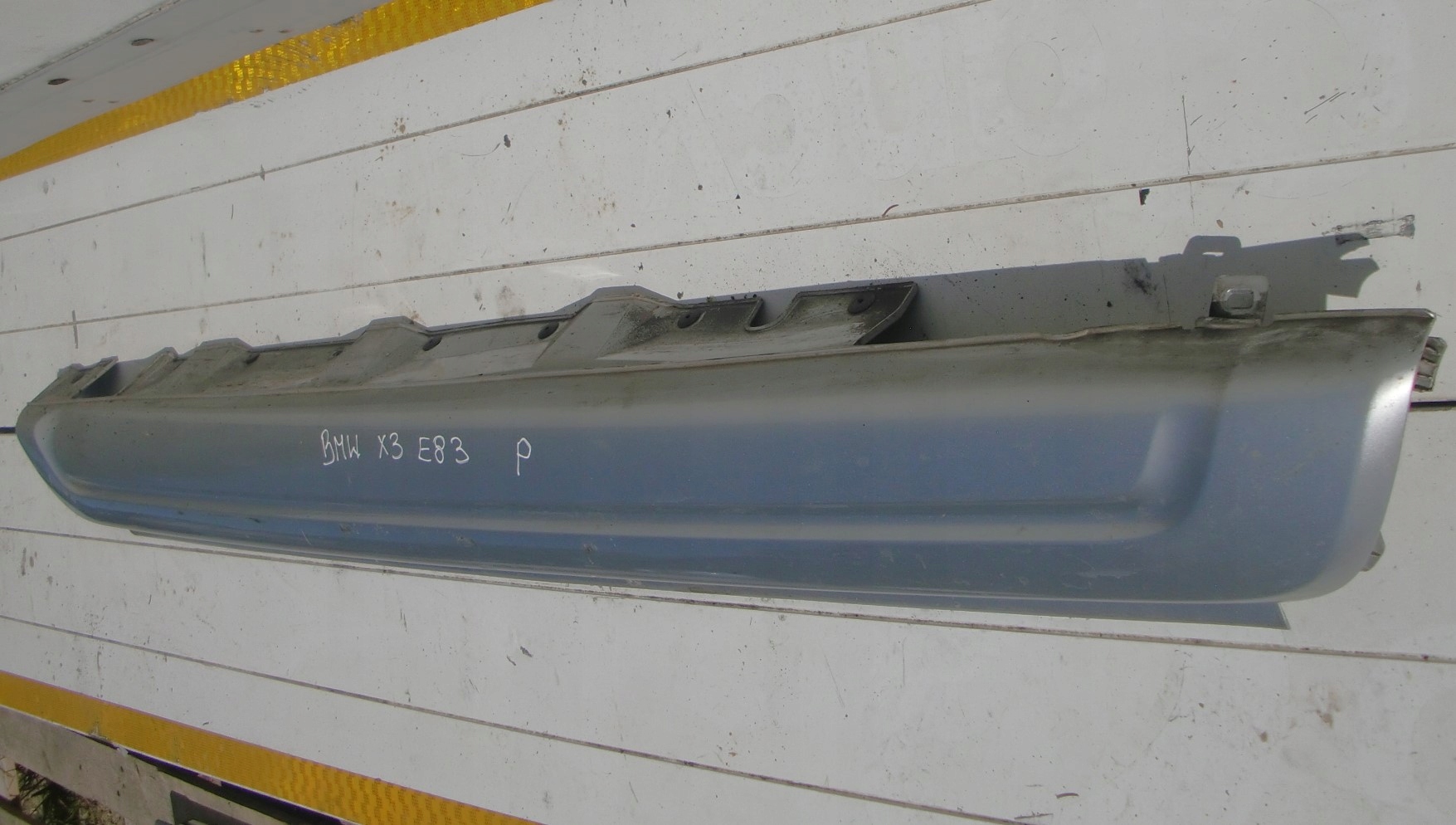BMW X3 E83 moulding threshold for threshold right m-packet SREBRNA TITANSILBER