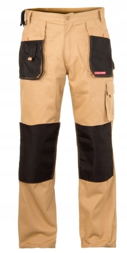 Spodnie robocze ochronne beżowe monterskie Lahti Pro L40501 XXXL