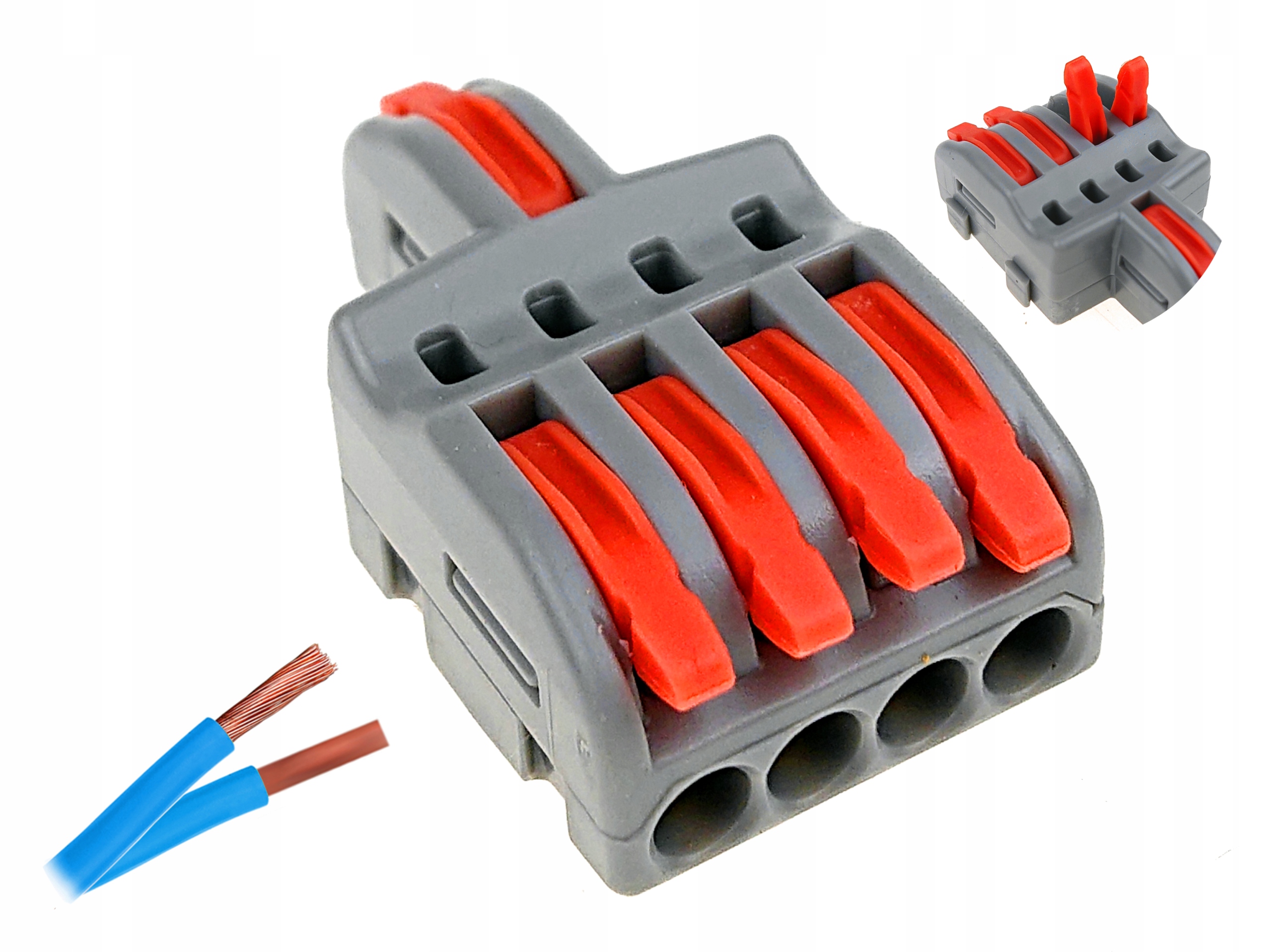 

Szybkozłączka Przelotowa Elektryczna Do Kabli 1-4