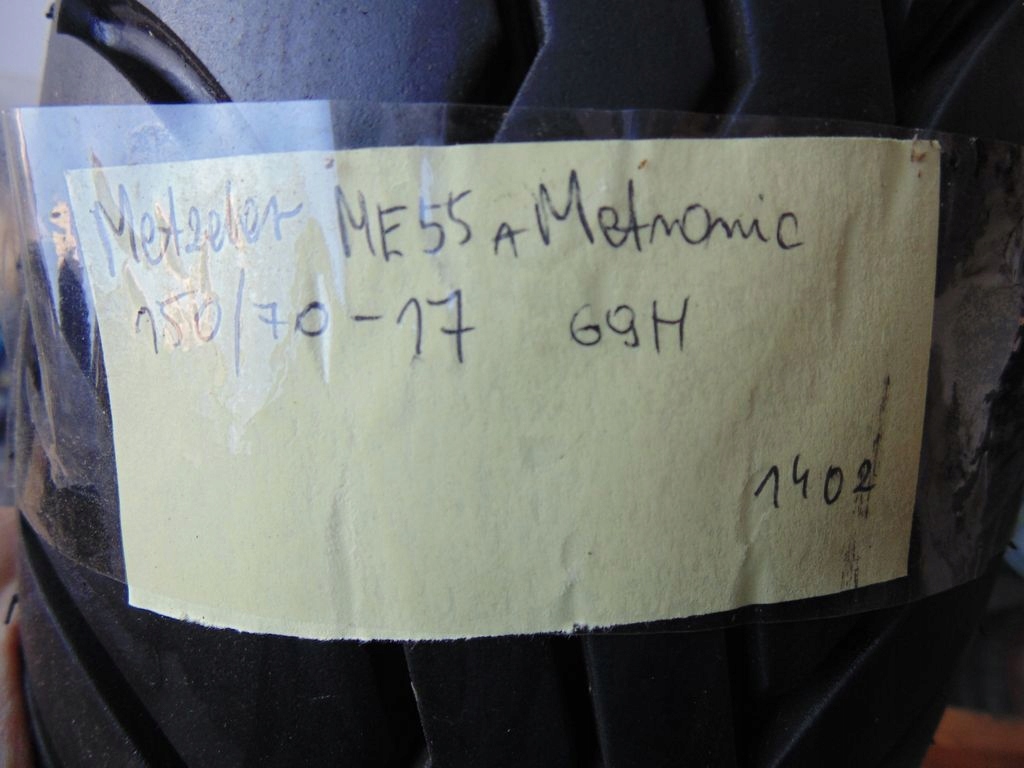 Opona 150/70/17 69H Metzeler ME55A METRONIC Typ motocykla Cross / Enduro / Trial Cruiser / Chopper Skuter / Motorower Sportowy Szosowy Turystyczny Inny
