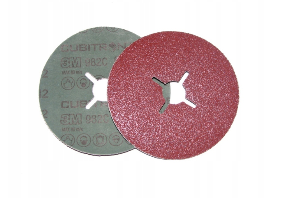 25 szt 3M Dysk fibrowy 982C 125x22 P60 Cubitron II opakowanie czarny strecz