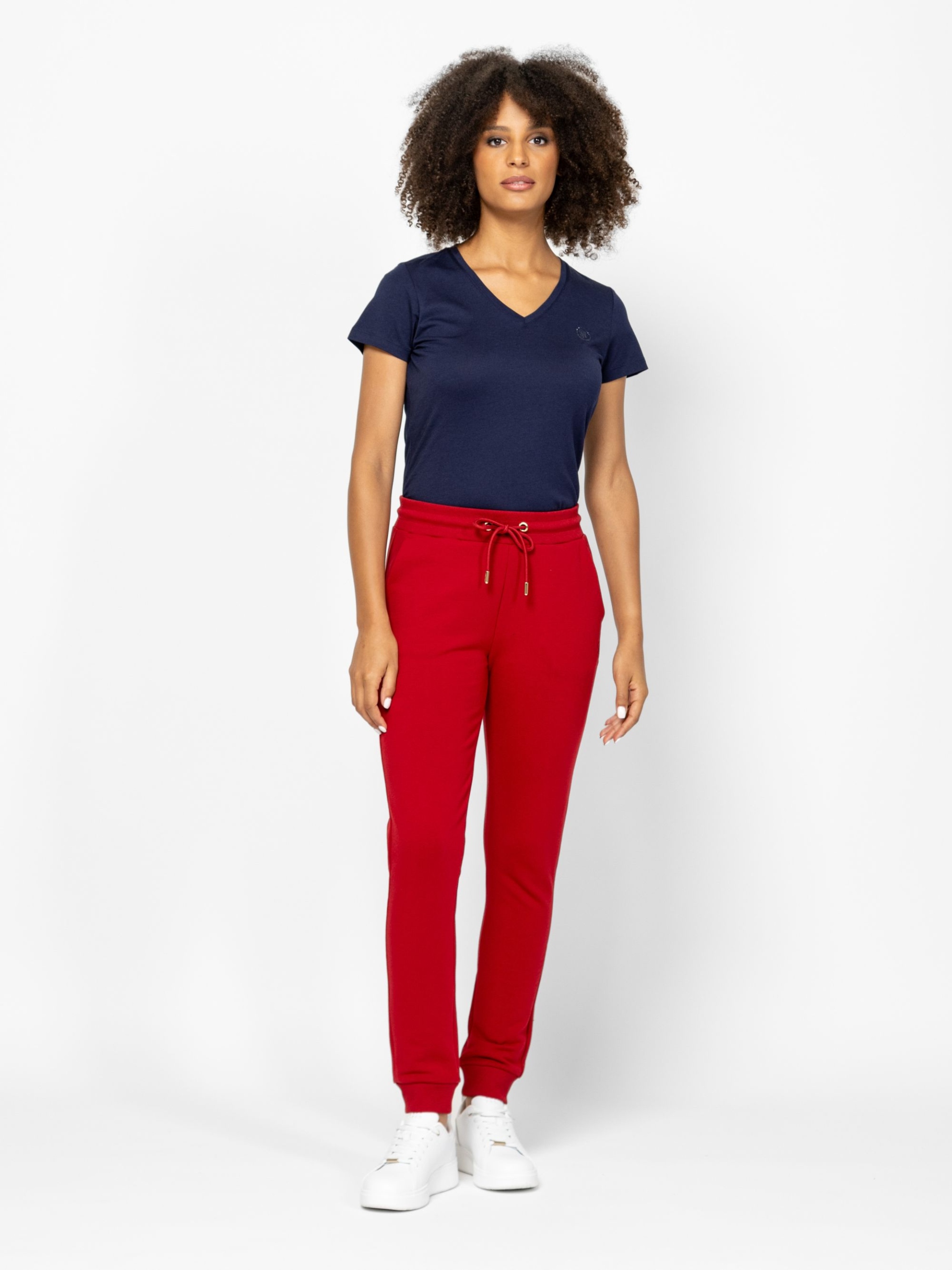 Heavy Tools Dámské Sportovní Tepláky Zya Ruby Červené XL