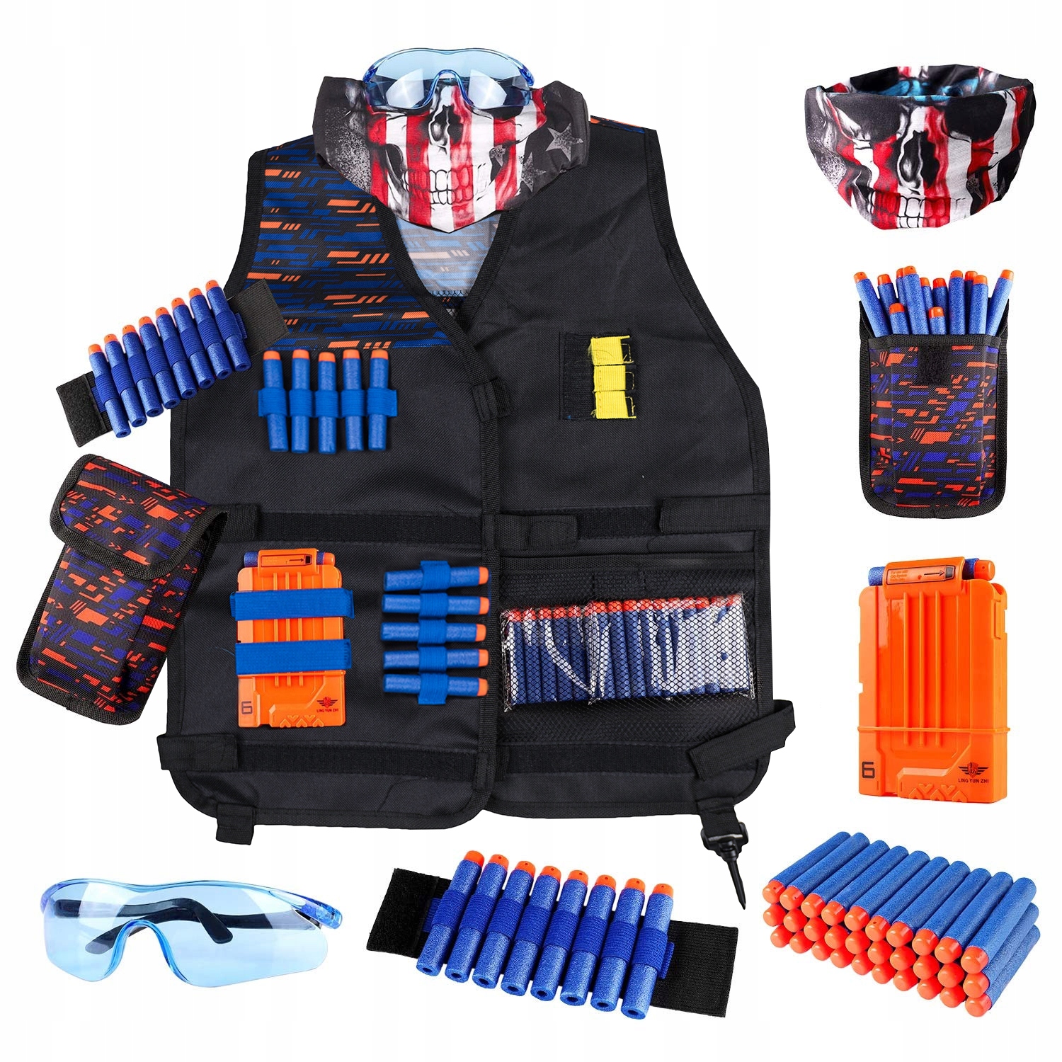 

Kamizelka Do Nerf Z Dodatkami Akcesoriami Do Nerf