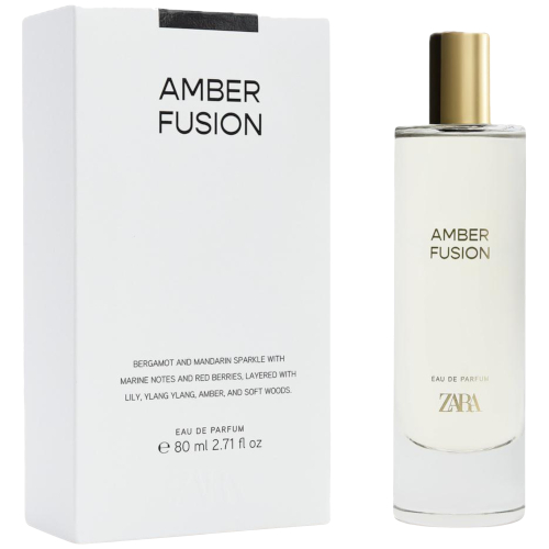 Perfumy Zara Amber Fusion Eau De Perfum 80ml Oryginalne Piękne
