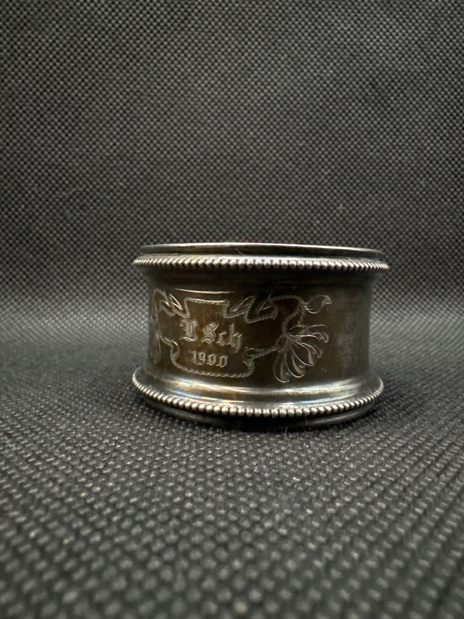 Obrączka na serwetkę próba 800