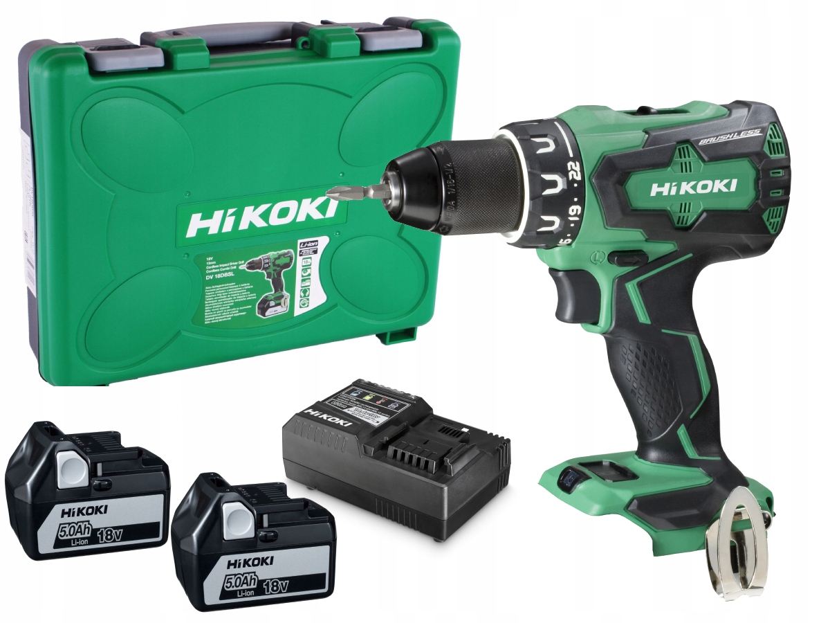 

Wkrętarka akumulatorowe Hikoki DV18DBSL Wj 70NM
