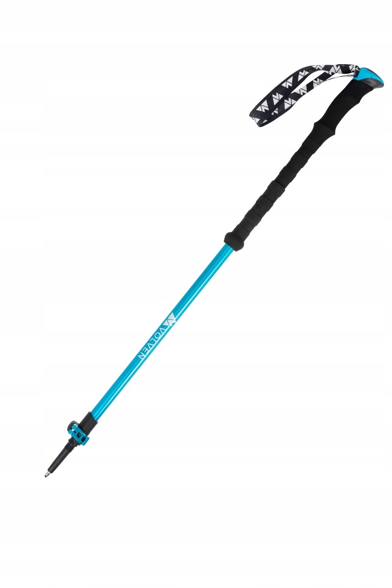 Volven Kije skiturowe Adventure Tour 65-135 cm 2-segmentowe - Niebieski Stan opakowania oryginalne