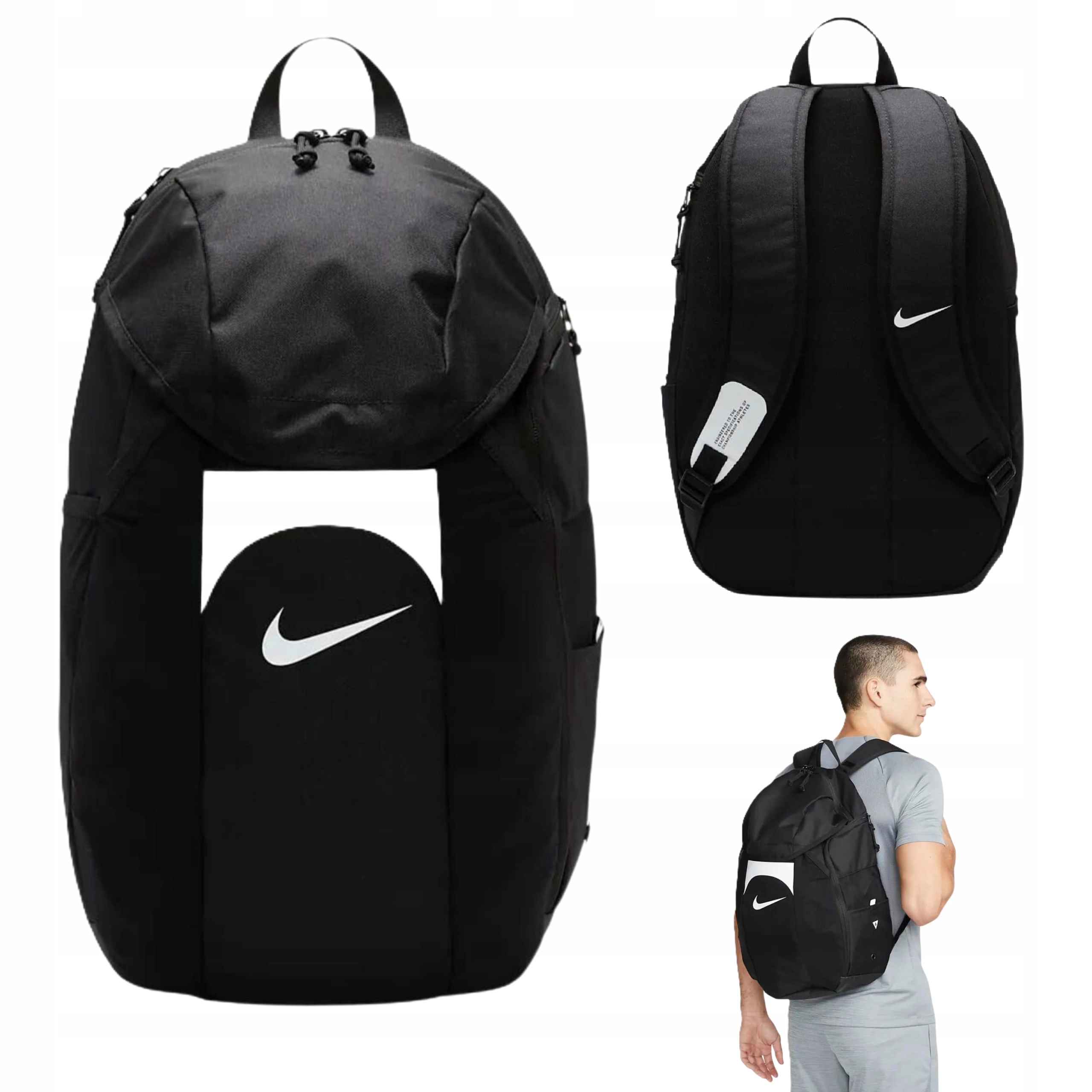Nike batoh pro mládež, prostorný rozvrh hodin