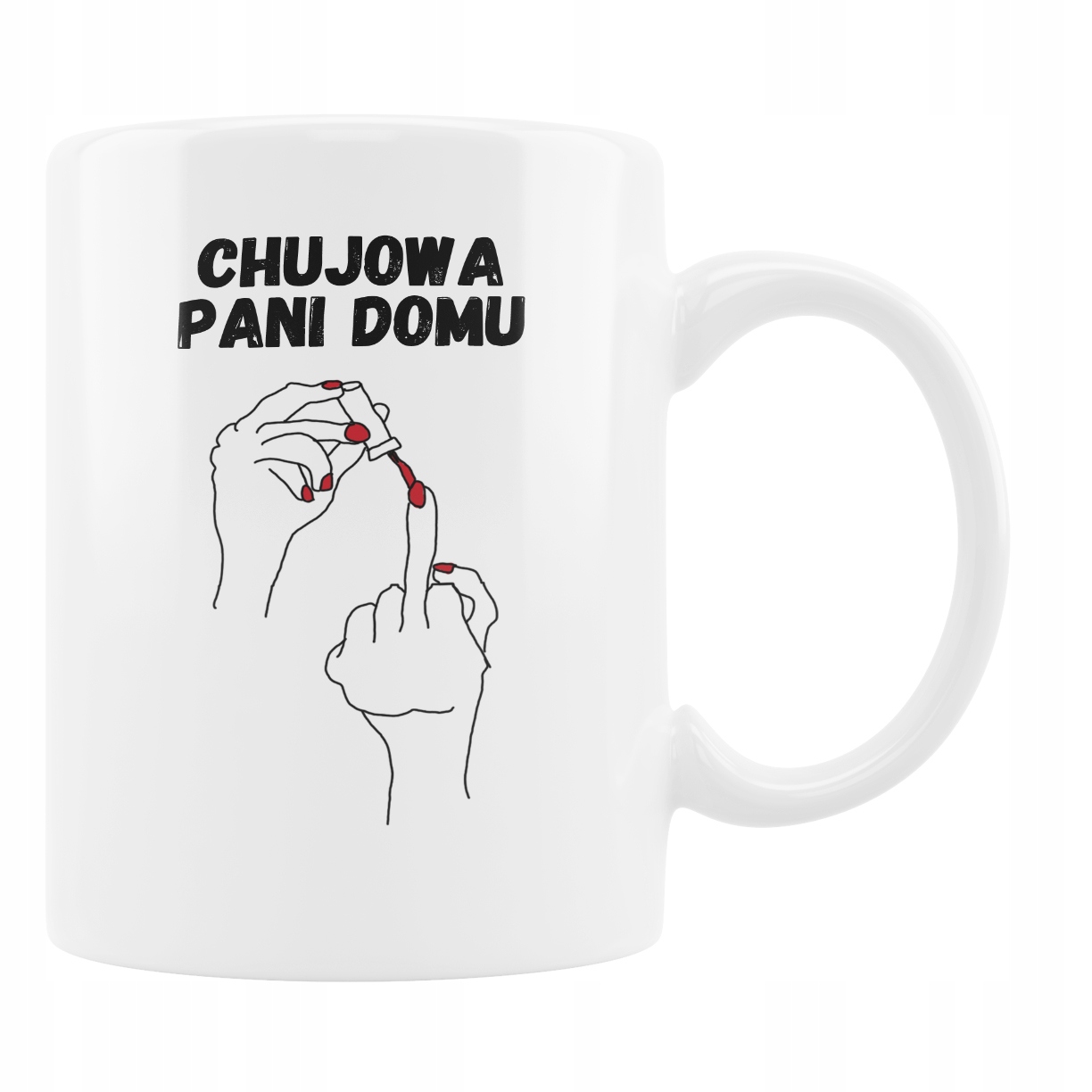 

Kubek Śmieszny Prezent Dla Niej Chujowa Pani Domu