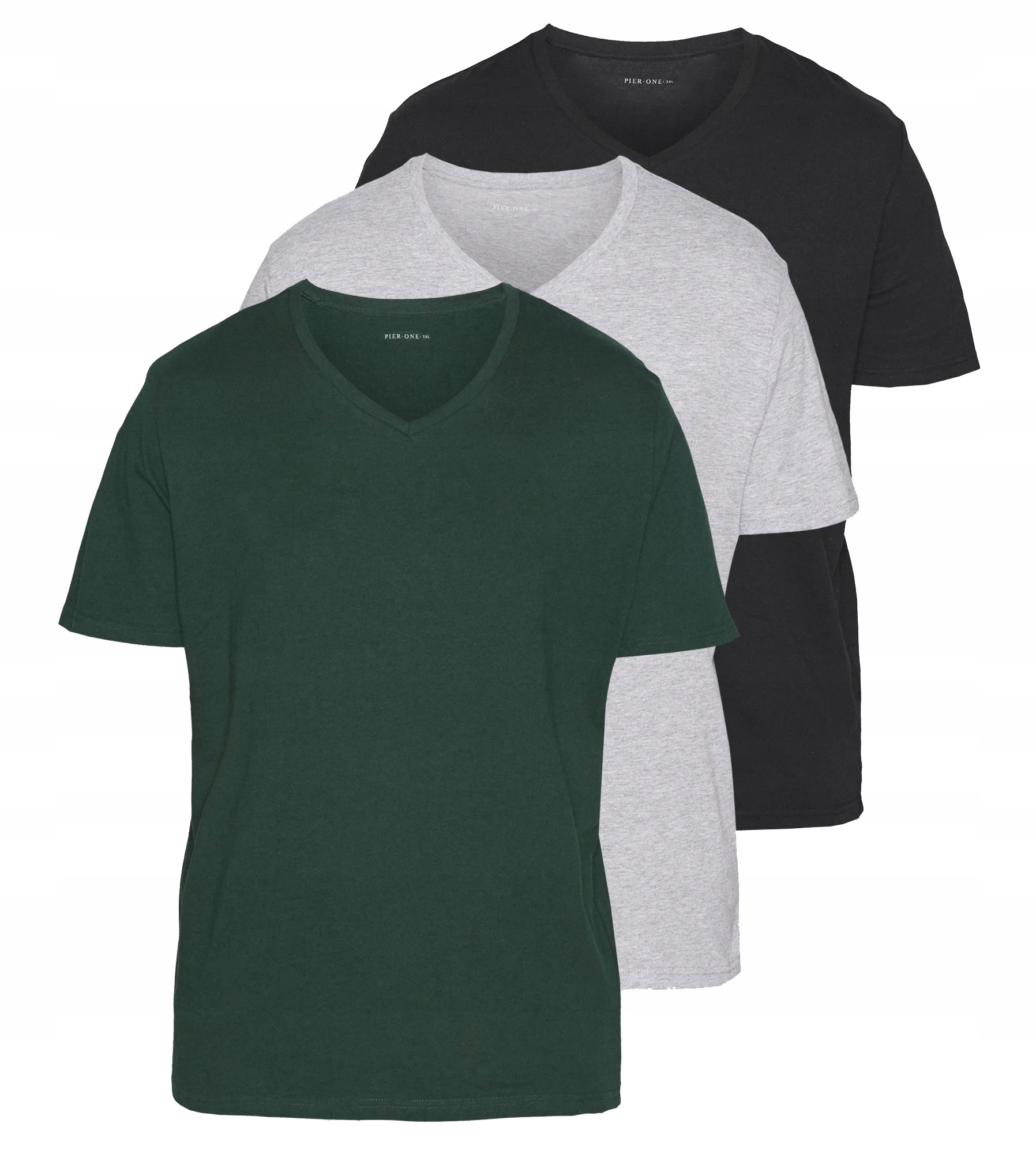 

3x Koszulka Pier One T-shirt Duży Rozm. XXXXL 4XL